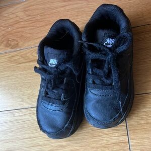 Nike Jordans girls/boys sneakers black size 10c